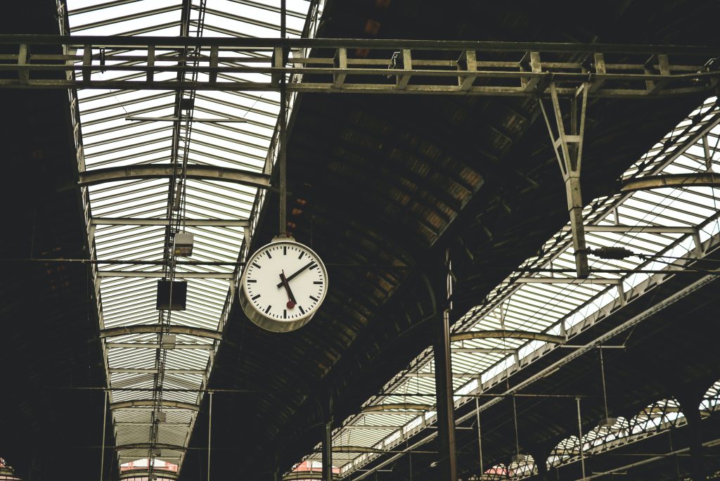 horloge d'une gare